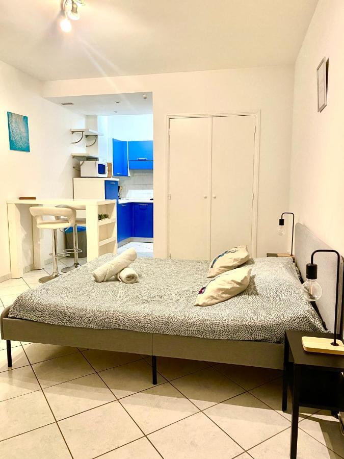 Studio Menton Proche Mer Climatise Wifi Exteriér fotografie