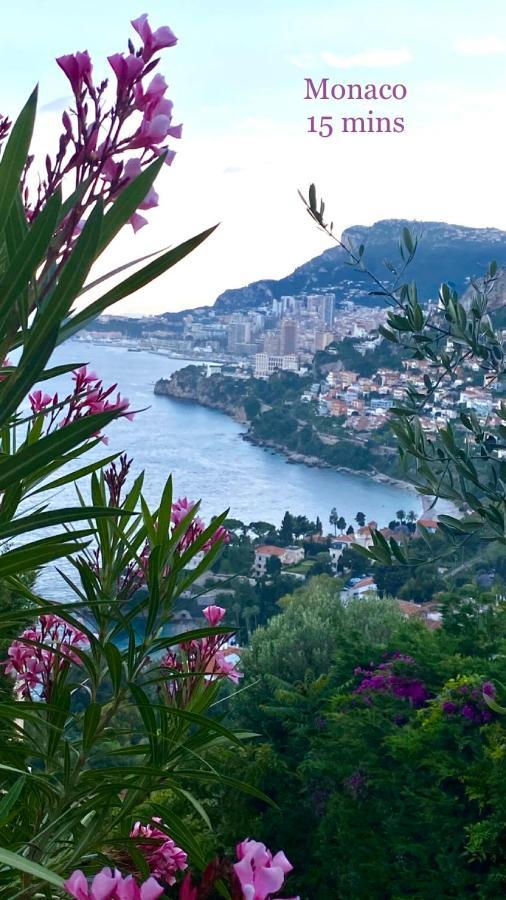 Studio Menton Proche Mer Climatise Wifi Exteriér fotografie